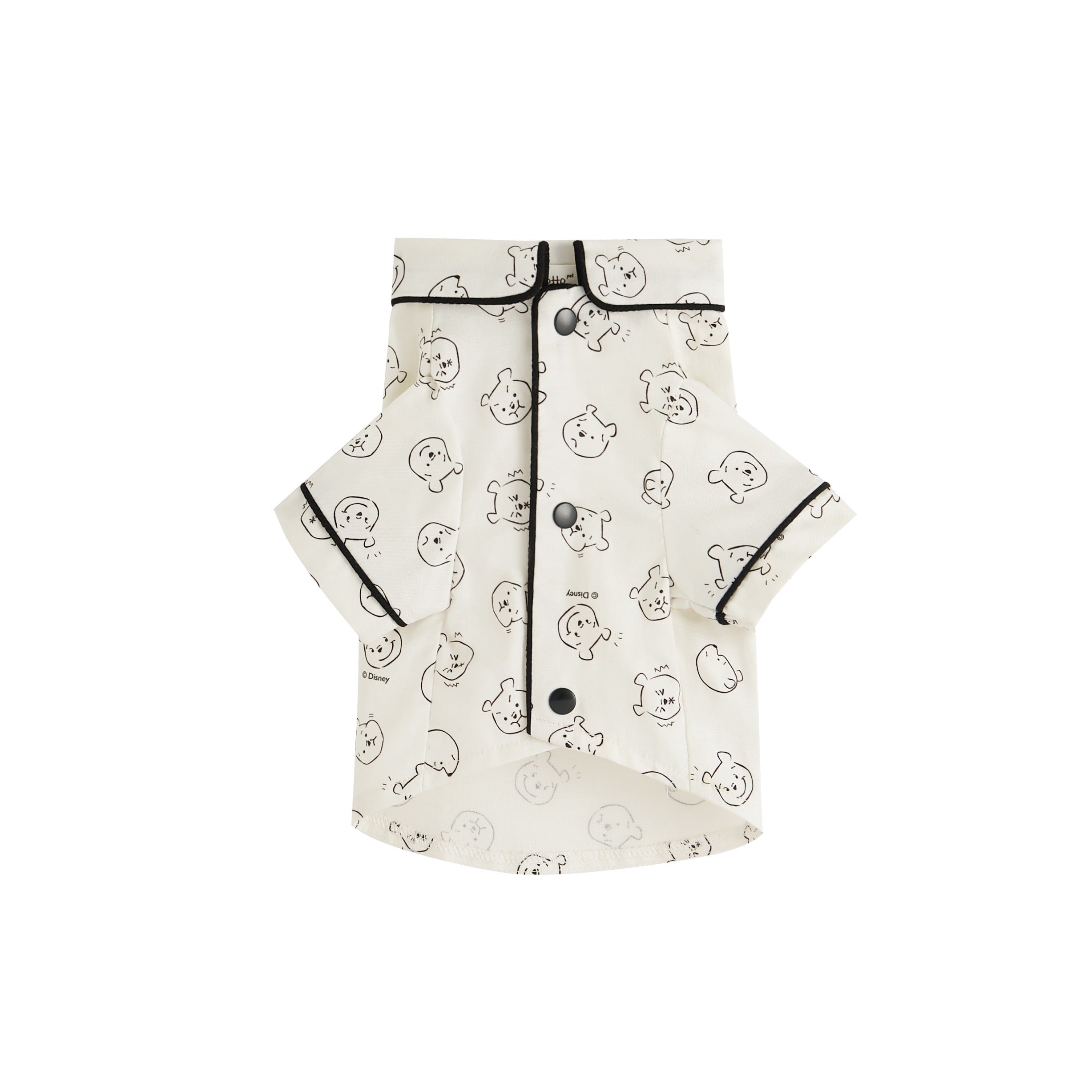 Dog cloth White Winnie Bear Shirt